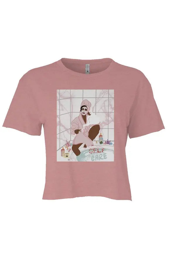 'Self Care' Festival Womens Cali Crop
