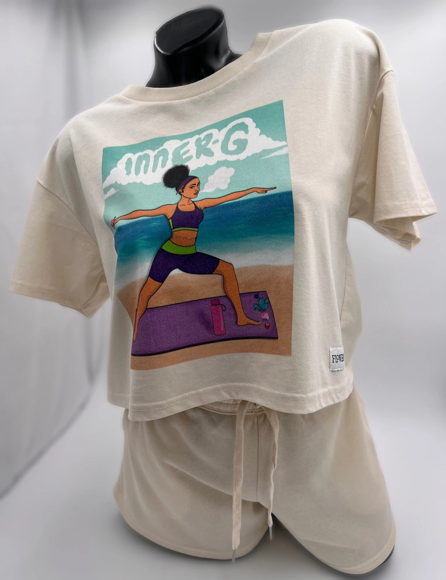 'Inner-G' Street Crop Tee Apliiq