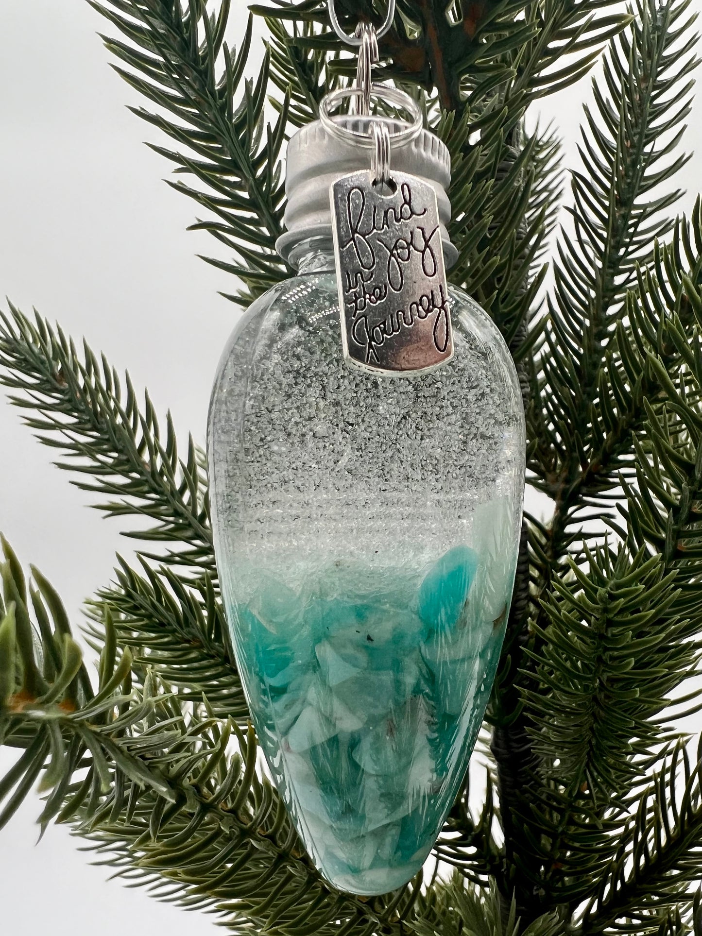 Snow Globe Crystal Ornament Bulb