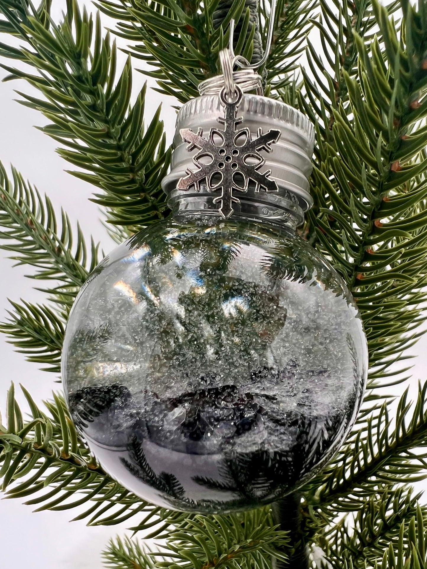 Snow Globe Crystal Ornament Ball