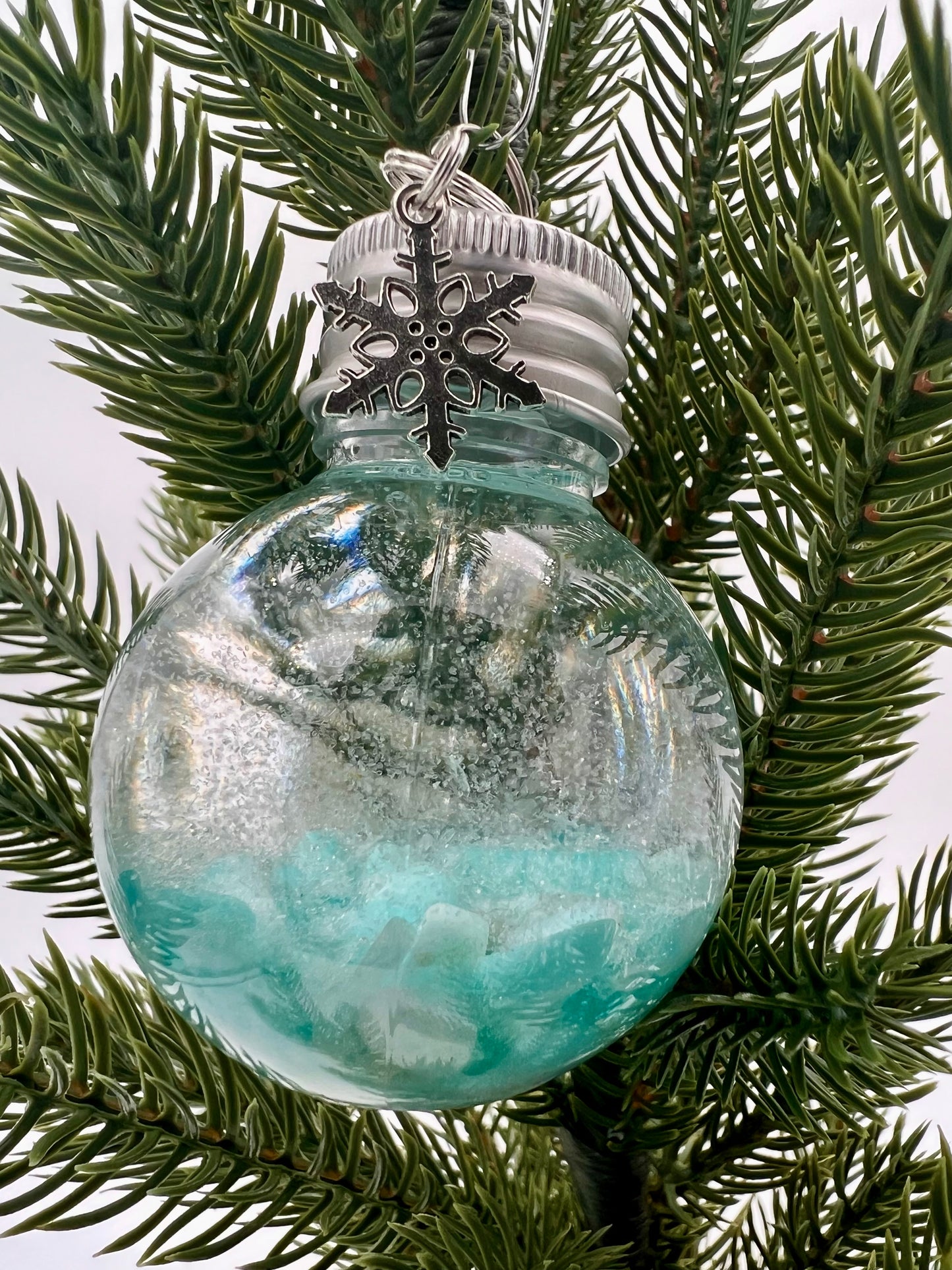 Snow Globe Crystal Ornament Ball