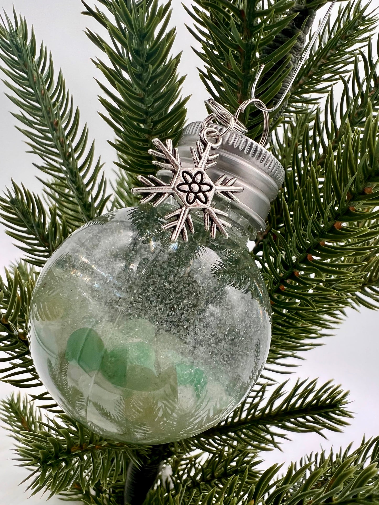 Snow Globe Crystal Ornament Ball