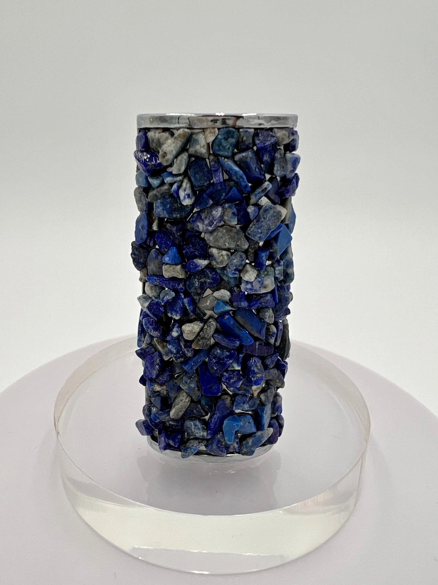 Lapis Lazuli Lighter Case Flowerpot Greenery