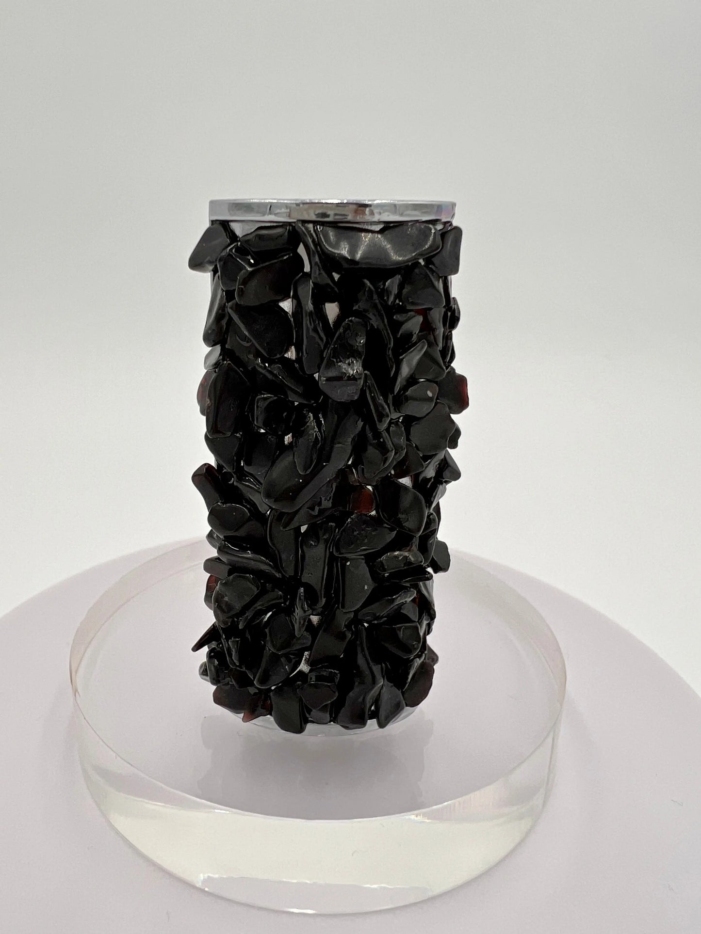 Obsidian Lighter Case Flowerpot Greenery