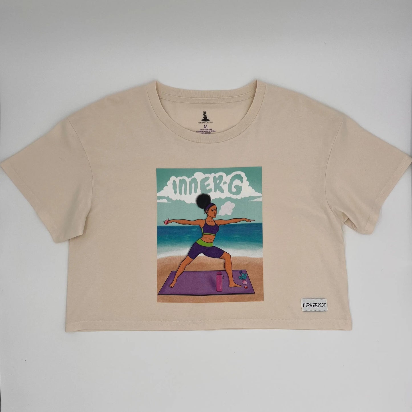 'Inner-G' Street Crop Tee Apliiq