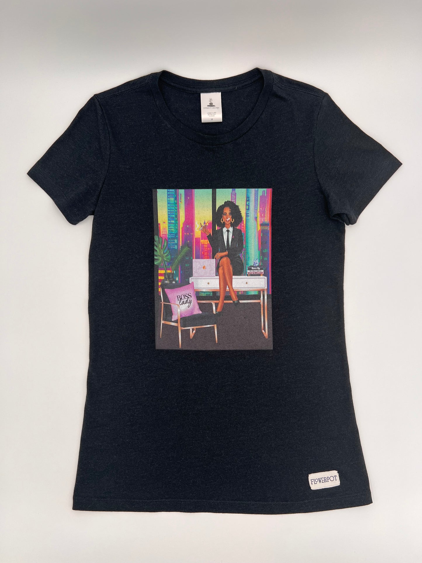 'Boss Lady' Heather Tee