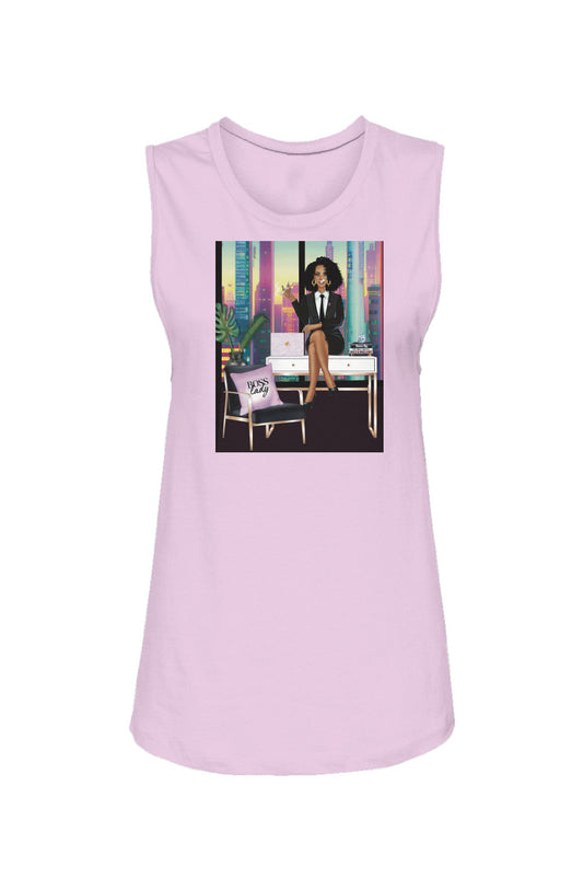 'Boss Lady' Muscle Tank