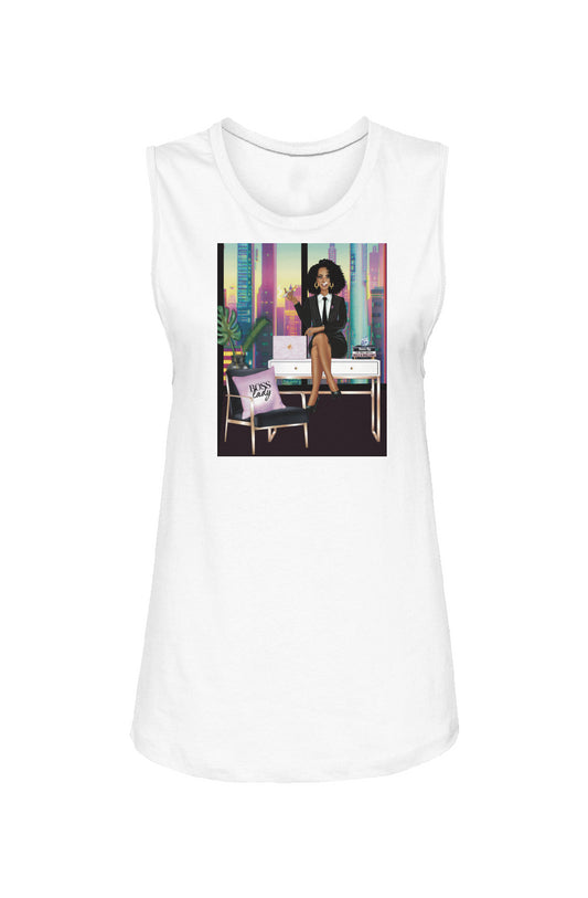 'Boss Lady' Muscle Tank