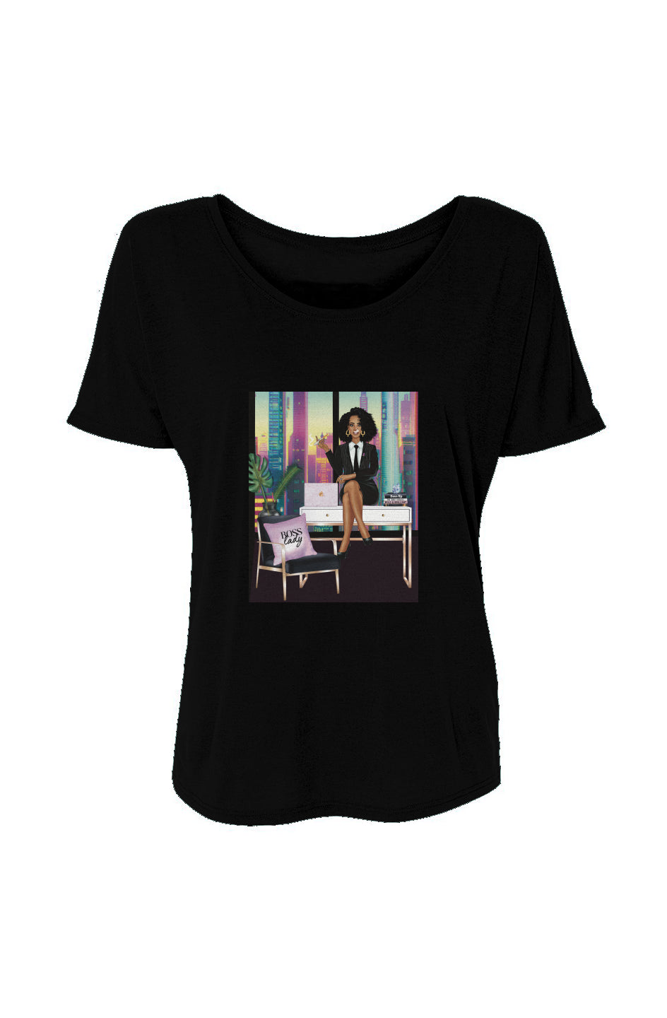 'Boss Lady' Slouchy Tee