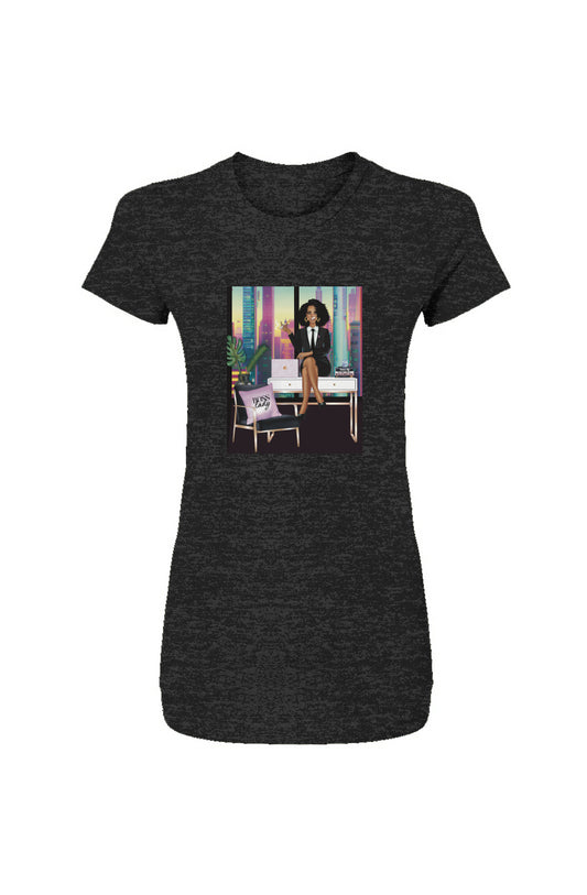 'Boss Lady' Heather Tee