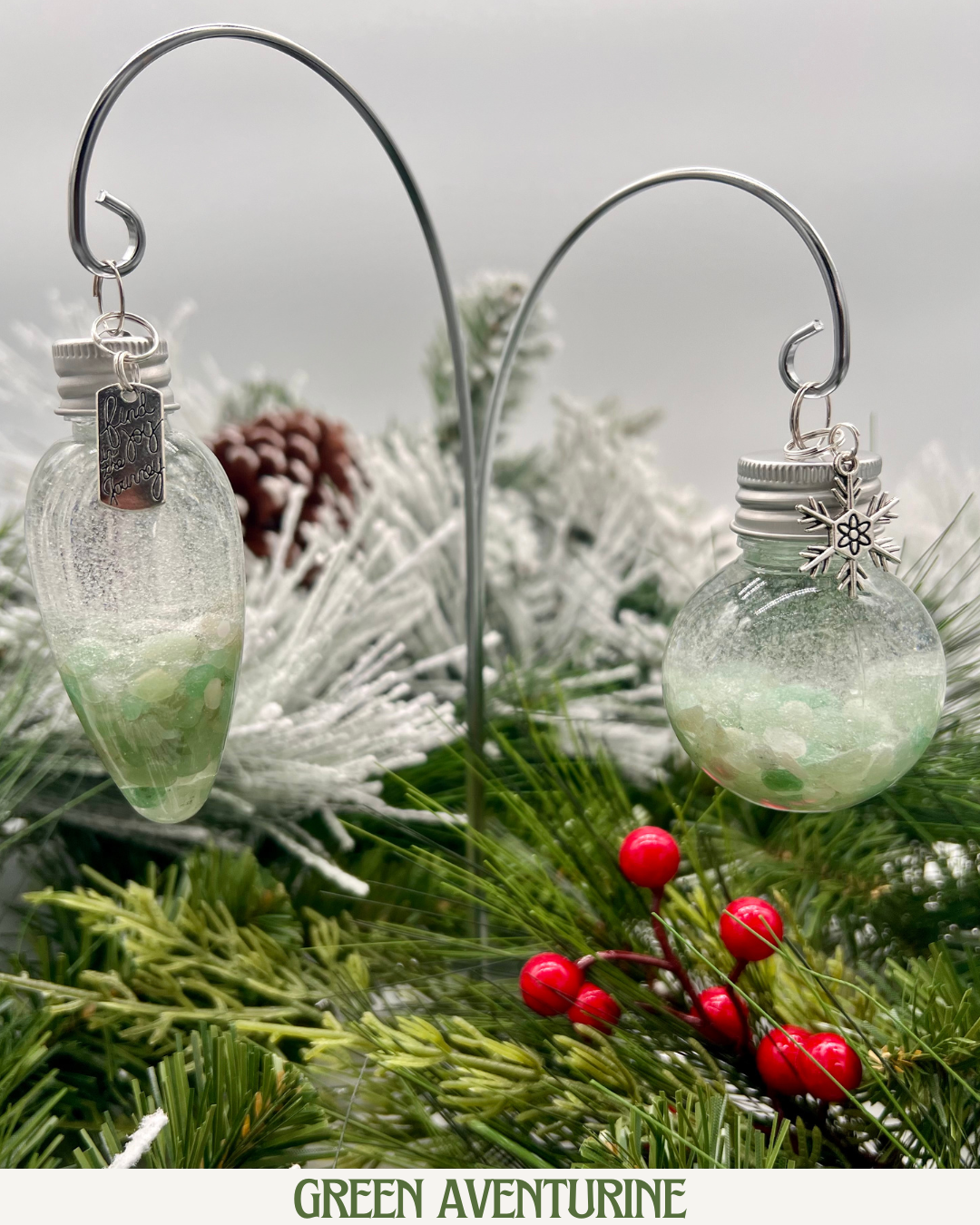 Snow Globe Crystal Ornaments