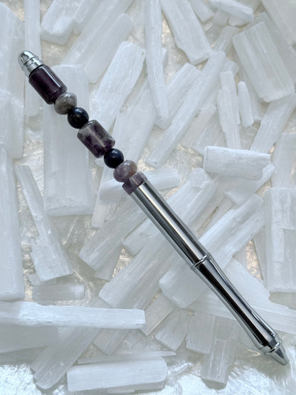Custom Amethyst Pen