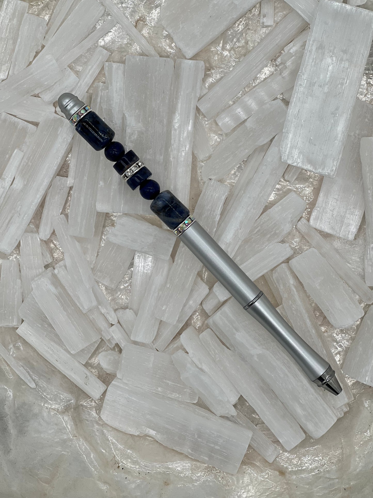 Lapis Lazuli & Sodalite Refillable Pen