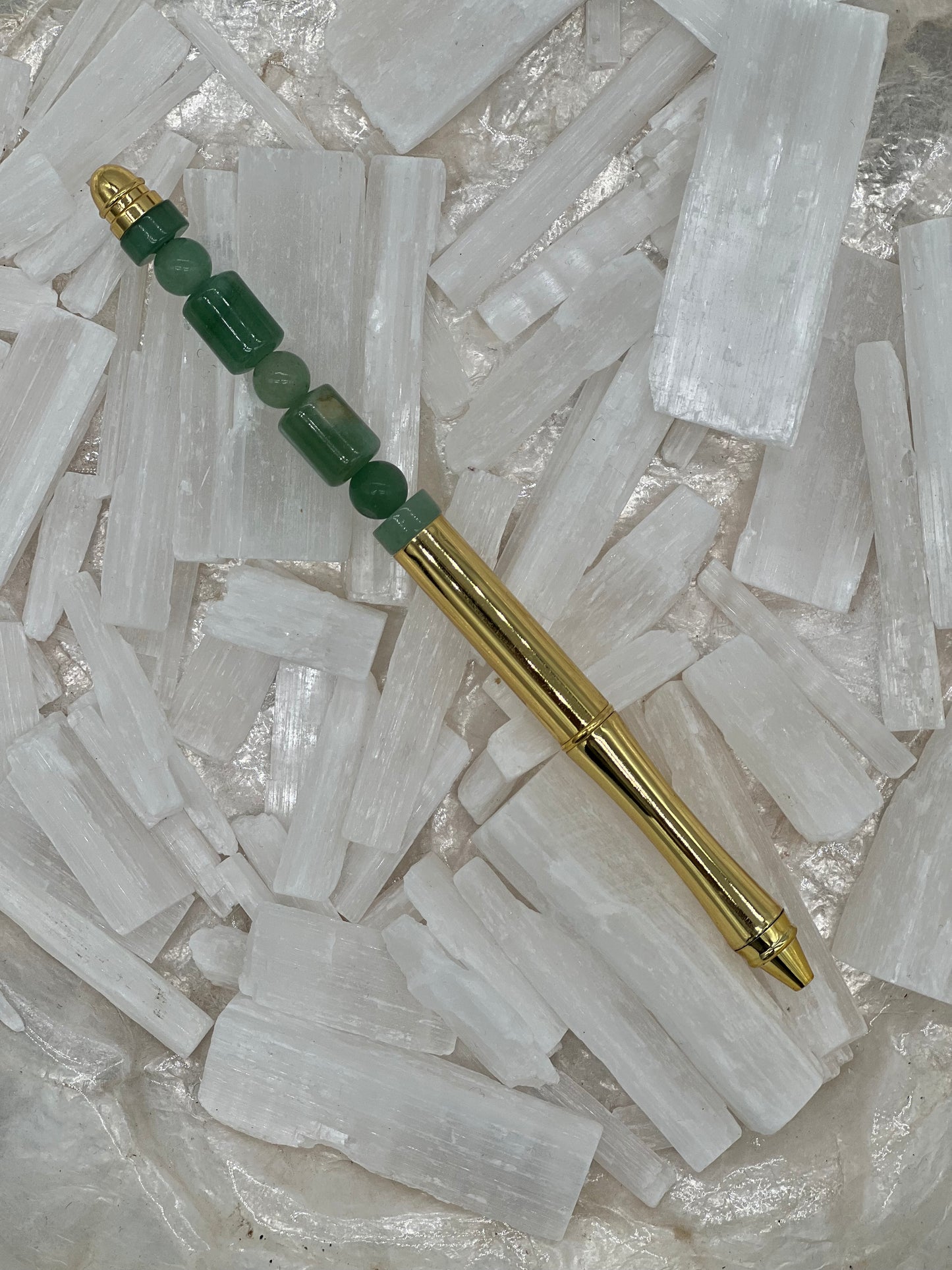 Custom Aventurine Pen