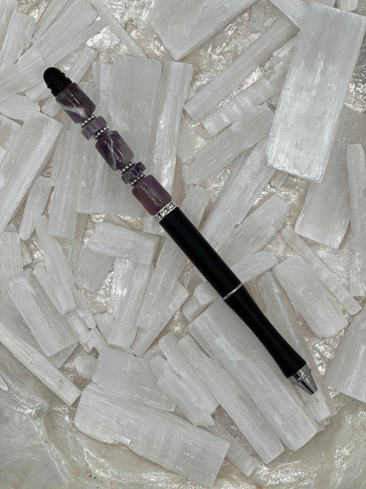 Custom Amethyst Pen
