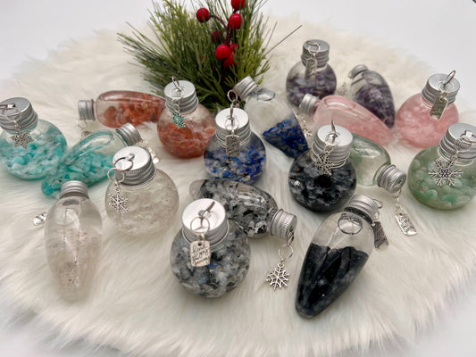 Snow Globe Crystal Ornaments