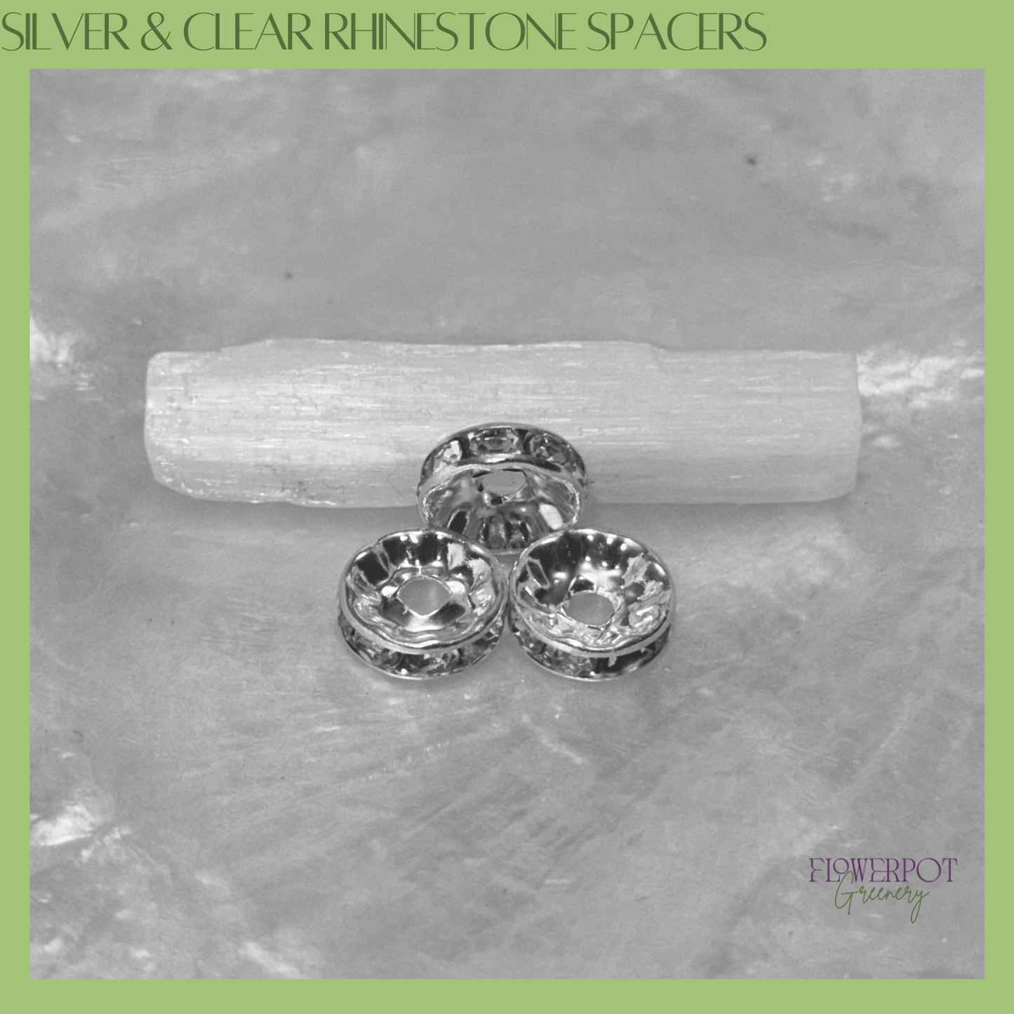 Assorted Crystals Cocktail Picks, Set of 4