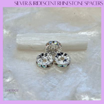 Assorted Crystals Cocktail Picks, Set of 4